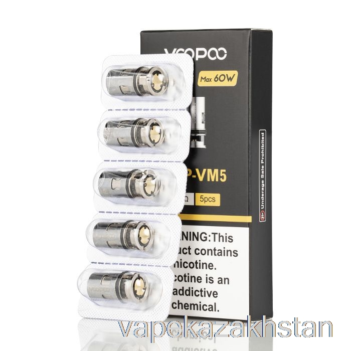 Vape Smoke VOOPOO PnP Replacement Coils 0.2ohm PnP-VM5 Mesh Coils